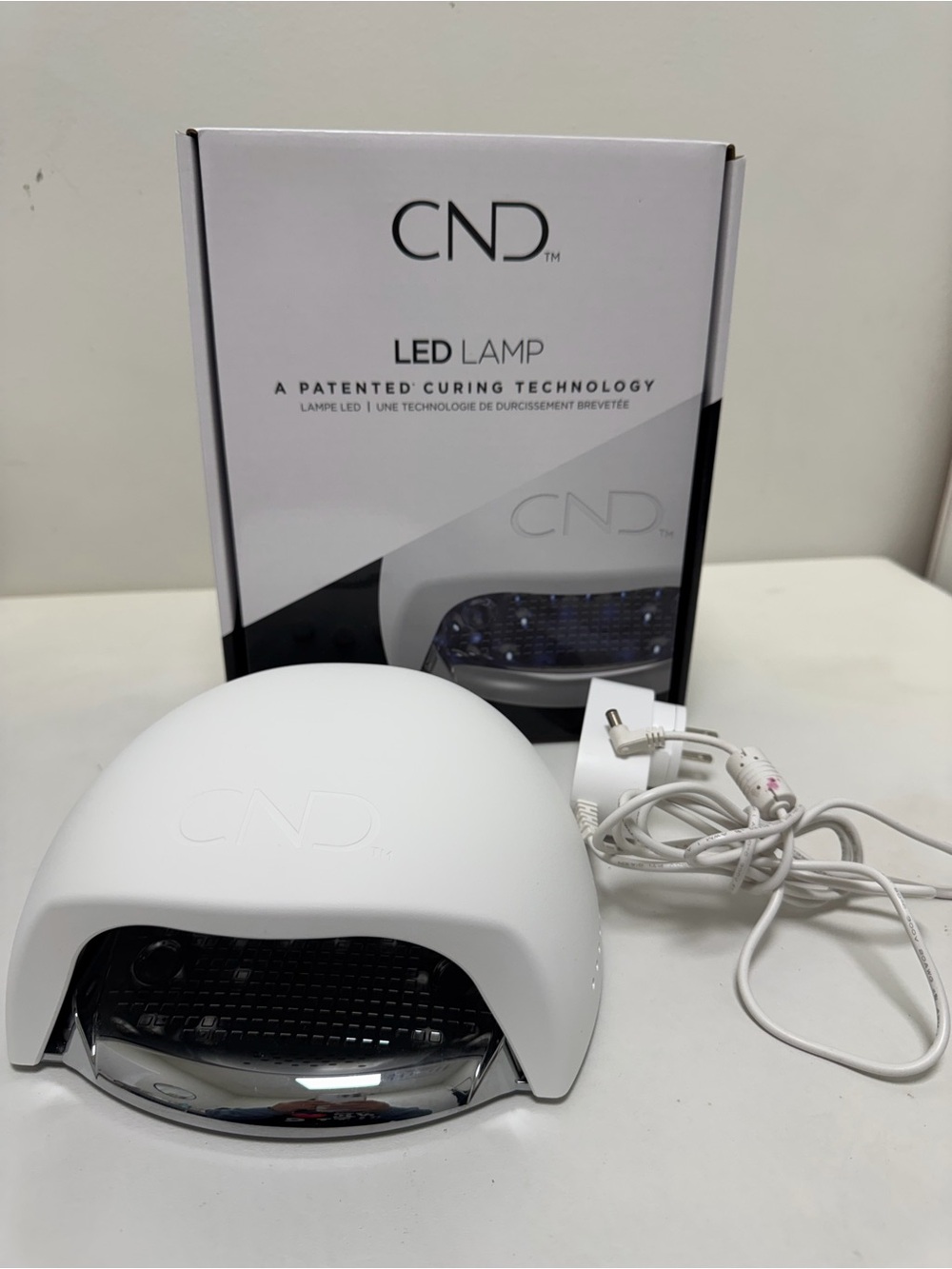 CND White LED Nail Lamp - Professional UV/LED Curing Light